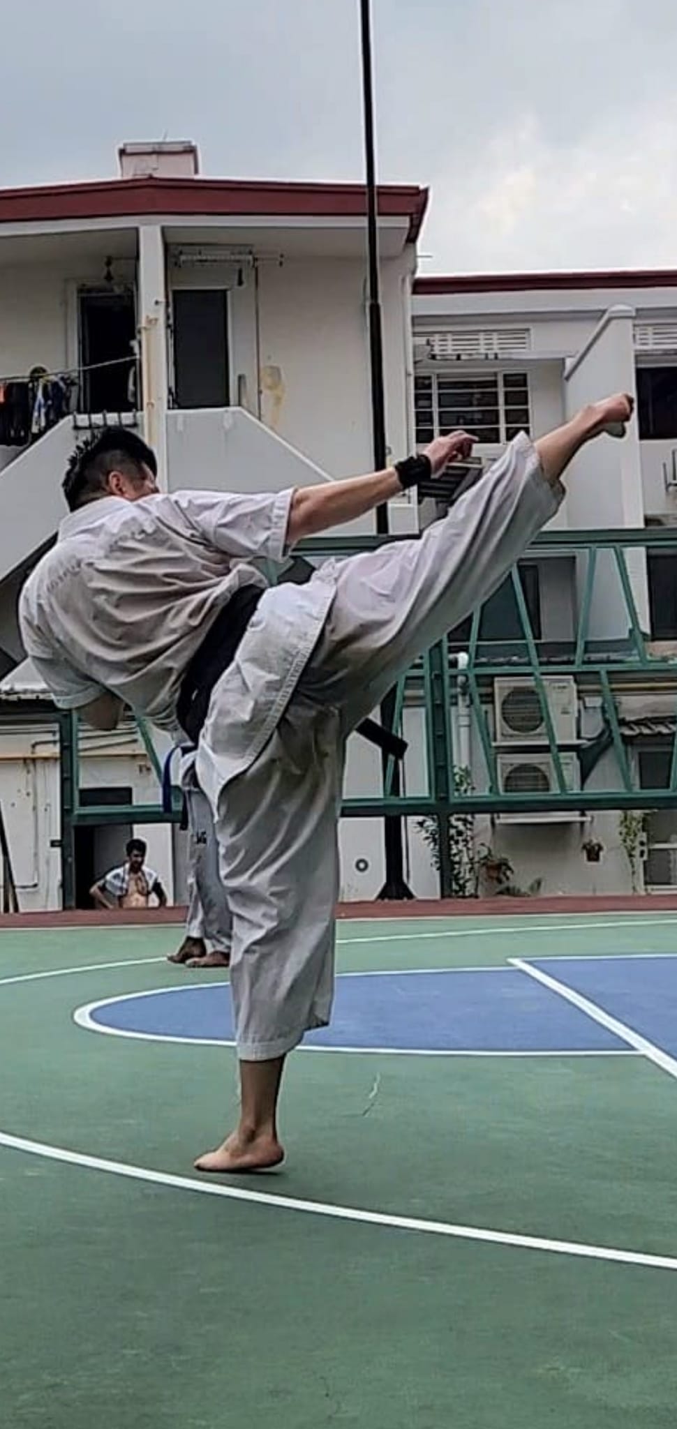 Tiong Bahru Dojo training
